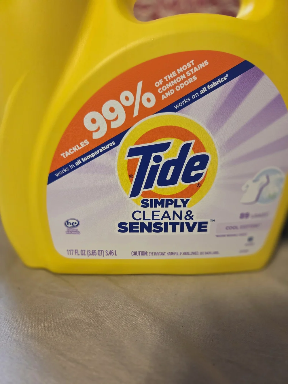 Tide Simply Clean & Sensitive Liquid Detergent - Yellow